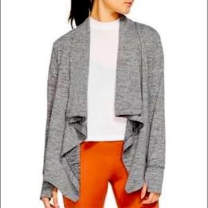 Nike Dri Fit Draped Yoga Cardigan